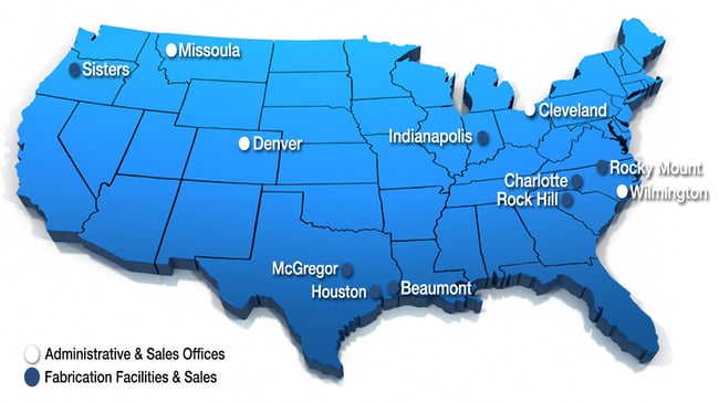 TransTech Group Locations - Map - 2026